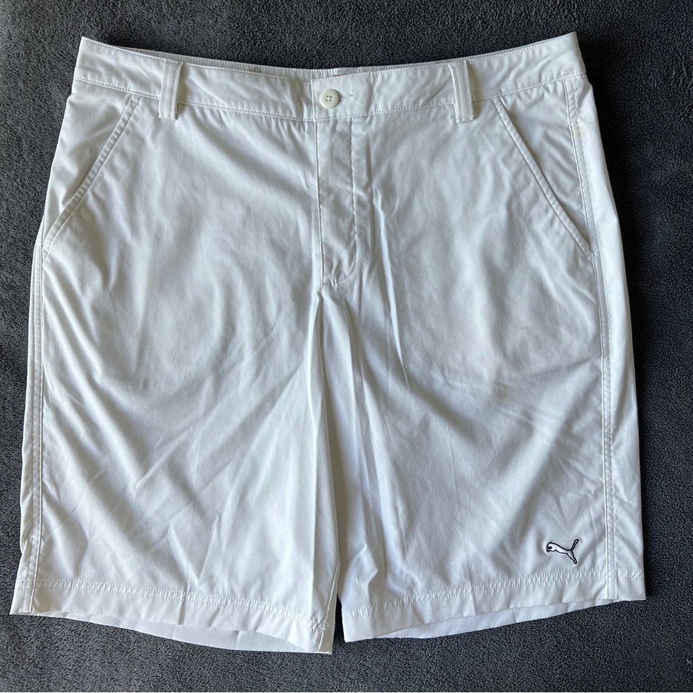 🔥Puma Men’s White Golf Shorts